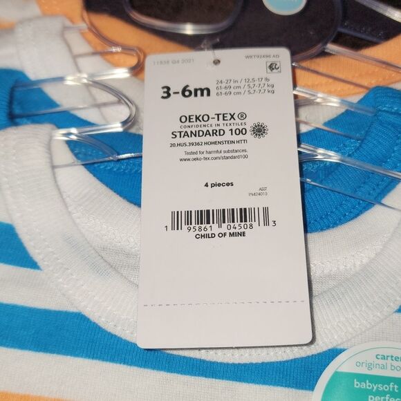 4 Pack Beach oneies - Picture 6 of 8